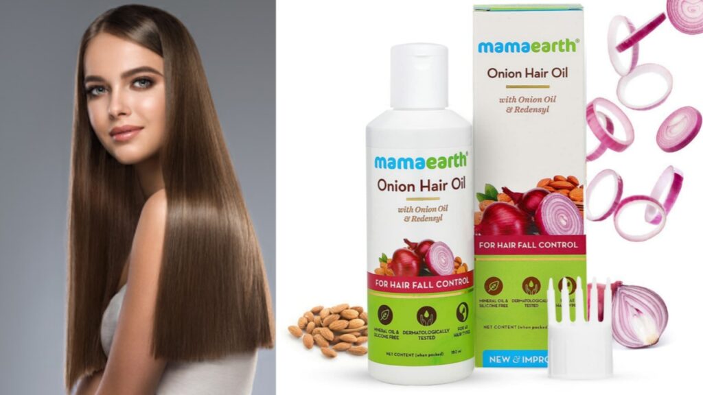 Mamaearth Onion Hair Oil Review in Hindi