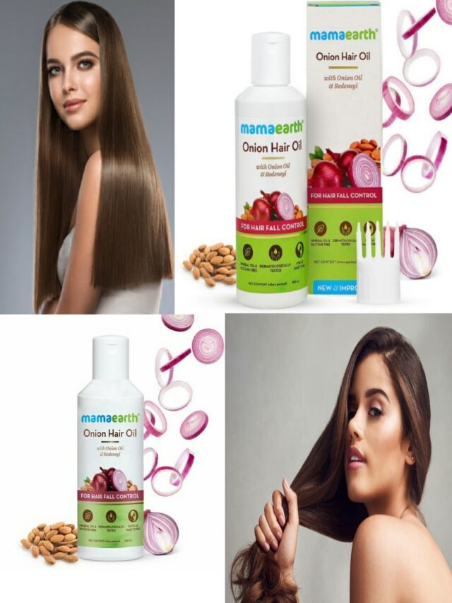 मामाअर्थ ऑनियन हेयर ऑयल के फायदे और नुकसान क्या है? | Mamaearth Onion Hair Oil Review in Hindi